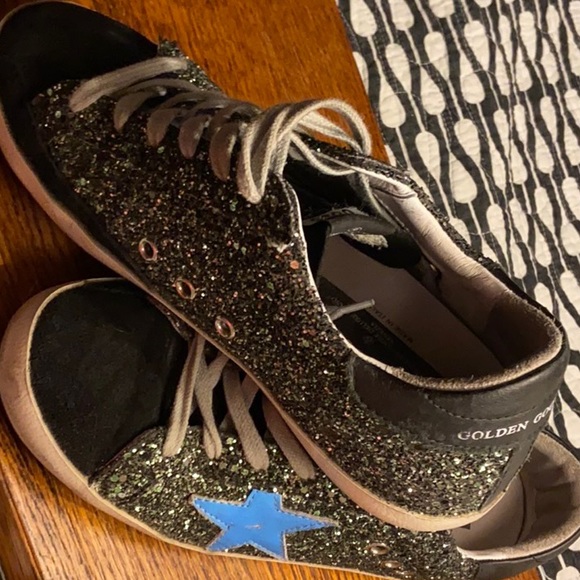 Golden Goose Glitter Green - Picture 6 of 8